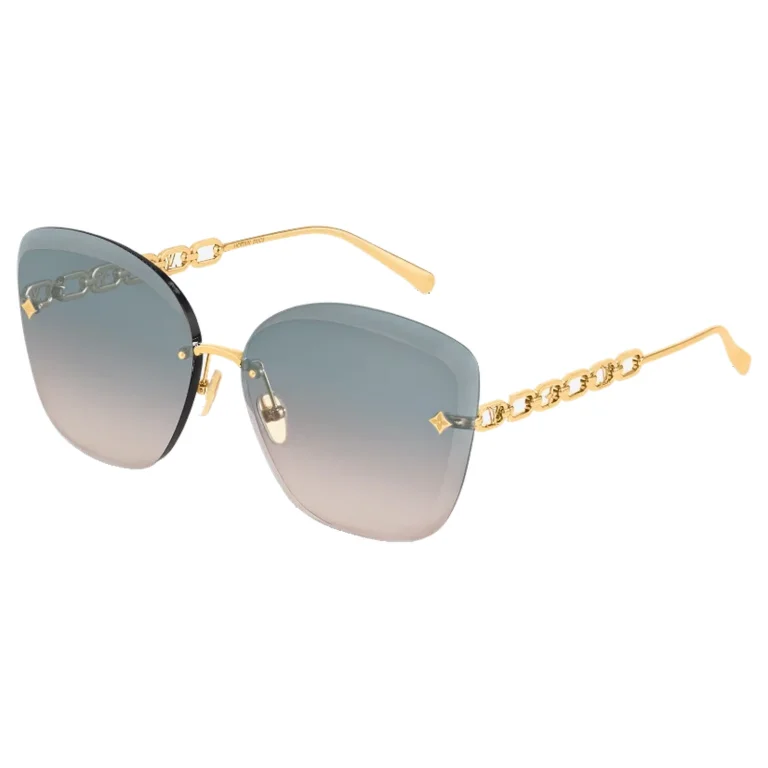 Z2665U LV Jewel Round Cat Eye Gradient blue