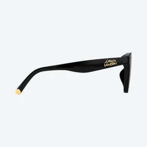 Z2970W LV Script Square Black