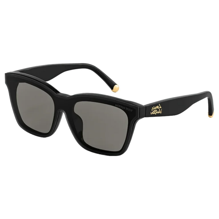 Z2970W LV Script Square Black
