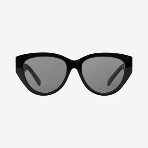 Z2640U LV Chain Braided Maxi Cat Eye Black