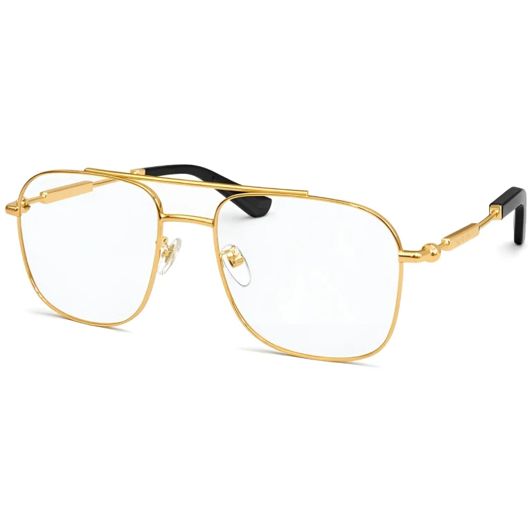 OBE 3158 Gold Square Optical Eyeglasses