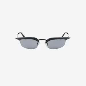 Black Runway Sunglasses – Retro Browline Frame