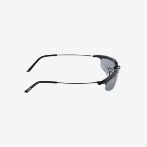 Black Runway Sunglasses – Retro Browline Frame