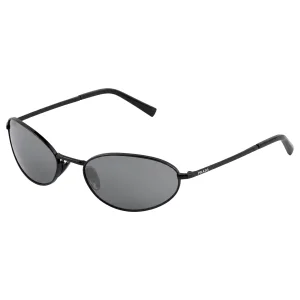 Black Eyewear Oval Sunglasses – Vintage-Inspired