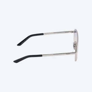 Sunglasses with Iconic Metal Plaque –  Iris Shaded Sun Lenses