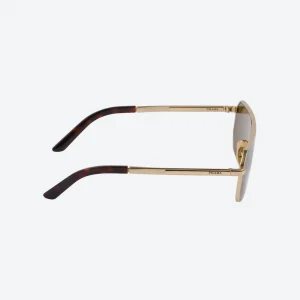 Sunglasses with Iconic Metal Plaque – Loden Lenses