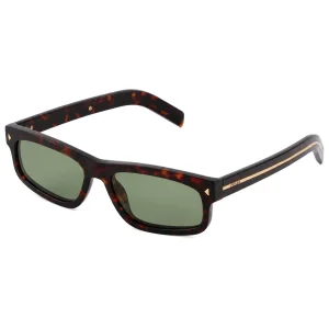 Sunglasses – Distinctive Shape with Green Lenses