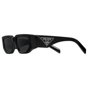 Black Sunglasses with Signature Triangle Logo