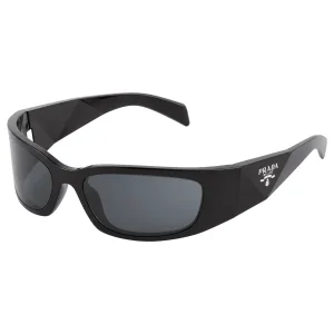Symbole Sunglasses – Black Wraparound Frame