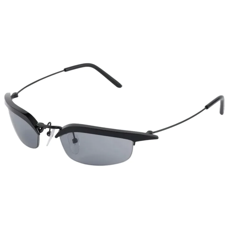 Black Runway Sunglasses – Retro Browline Frame