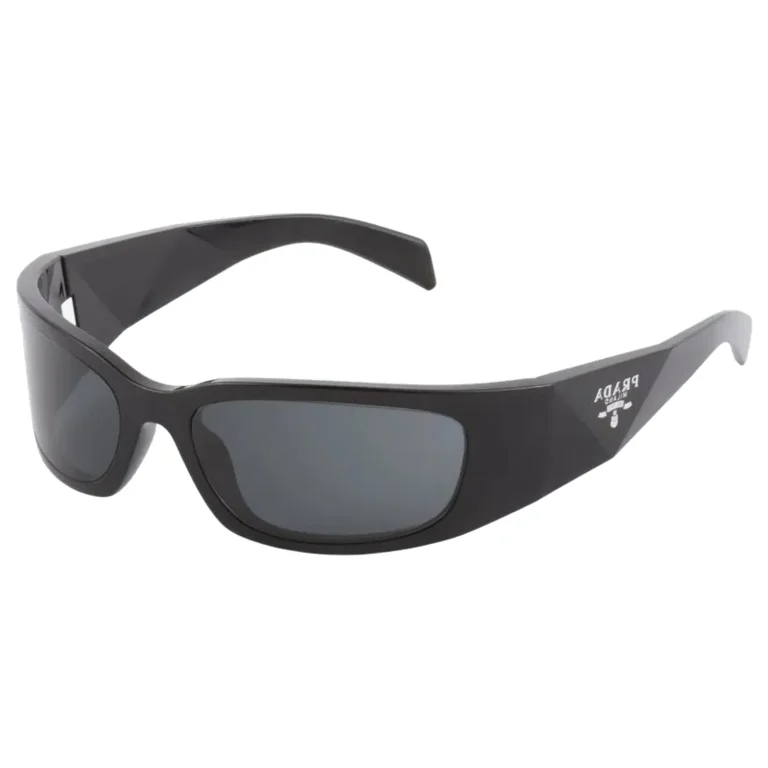 Symbole Sunglasses – Black Wraparound Frame