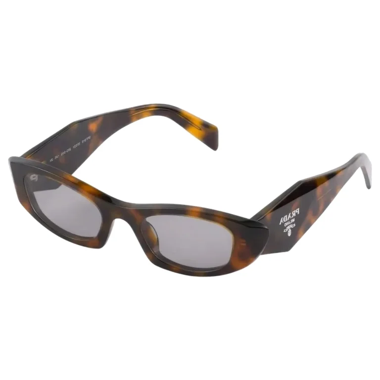 Tortoiseshell Cat-Eye Sunglasses – Gray Lenses
