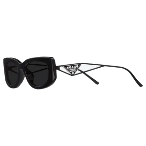 Triangle Logo Sunglasses – Slate Gray Lenses