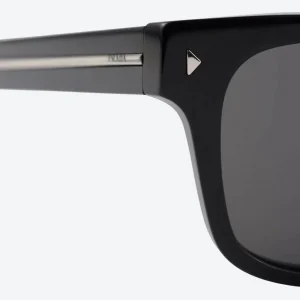 Premium Squared Sunglasses – Black Lenses