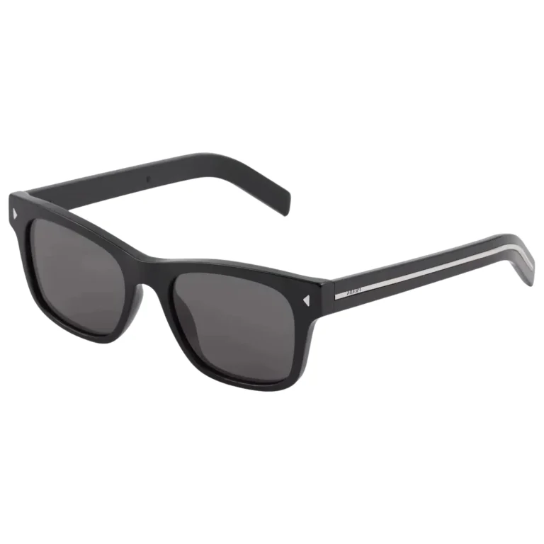 Premium Squared Sunglasses – Black Lenses