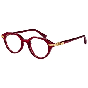 Sentinelle V BPX-165 Red Crystal Gold Optical Glasses