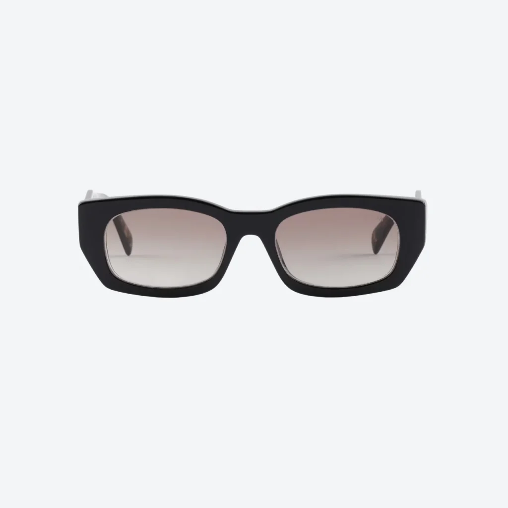 Sunglasses with logo – Black