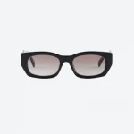 Sunglasses with logo – Black