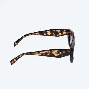 Sunglasses with logo – Black