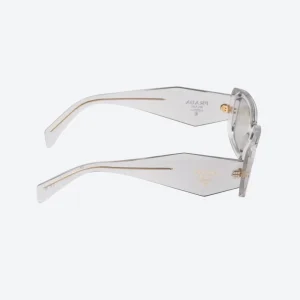 Transparent Symbole Sunglasses – Light Gray Lenses