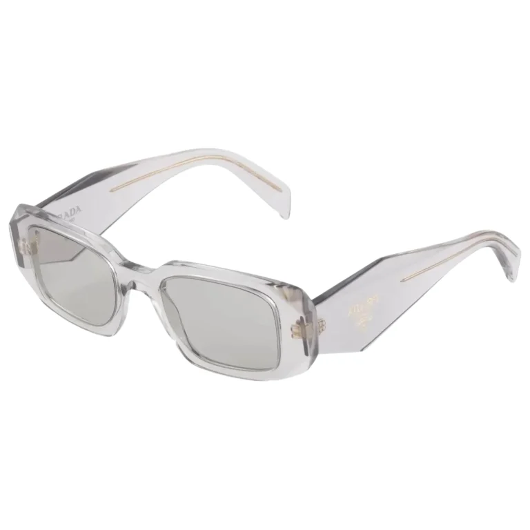 Transparent Symbole Sunglasses – Light Gray Lenses